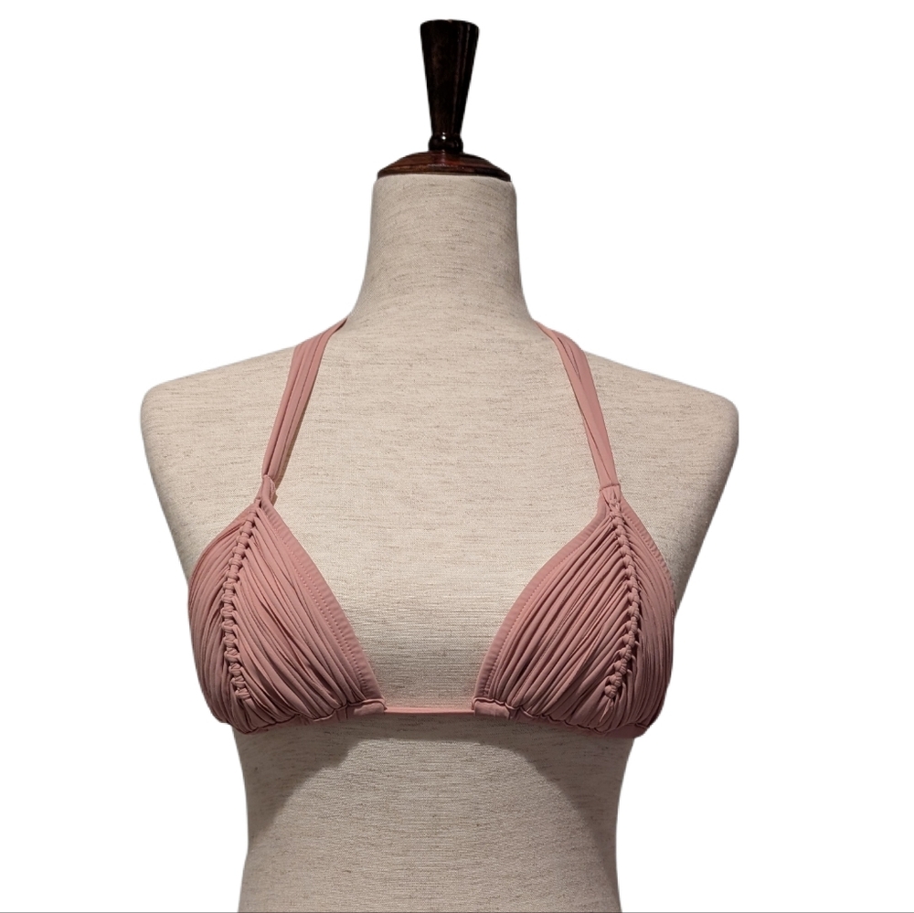 PQ Swim Isla Macramé Triangle Bikini Top